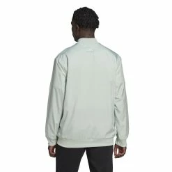 Men's adidas AEROREADY Essentials Giant Logo Woven Windbreaker -Workout Clothes Sales Store 5517829 ALT