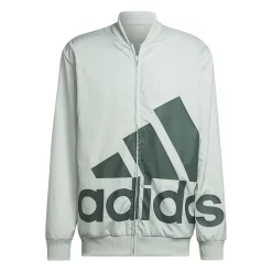 Men's adidas AEROREADY Essentials Giant Logo Woven Windbreaker -Workout Clothes Sales Store 5517829 ALT5