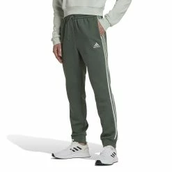 Big & Tall adidas Essential Fleece Joggers -Workout Clothes Sales Store 5517906 Green Oxide Linen Gree