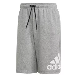 Men's adidas Badge of Sport French Terry Shorts -Workout Clothes Sales Store 5518046 Medium Gray Heather