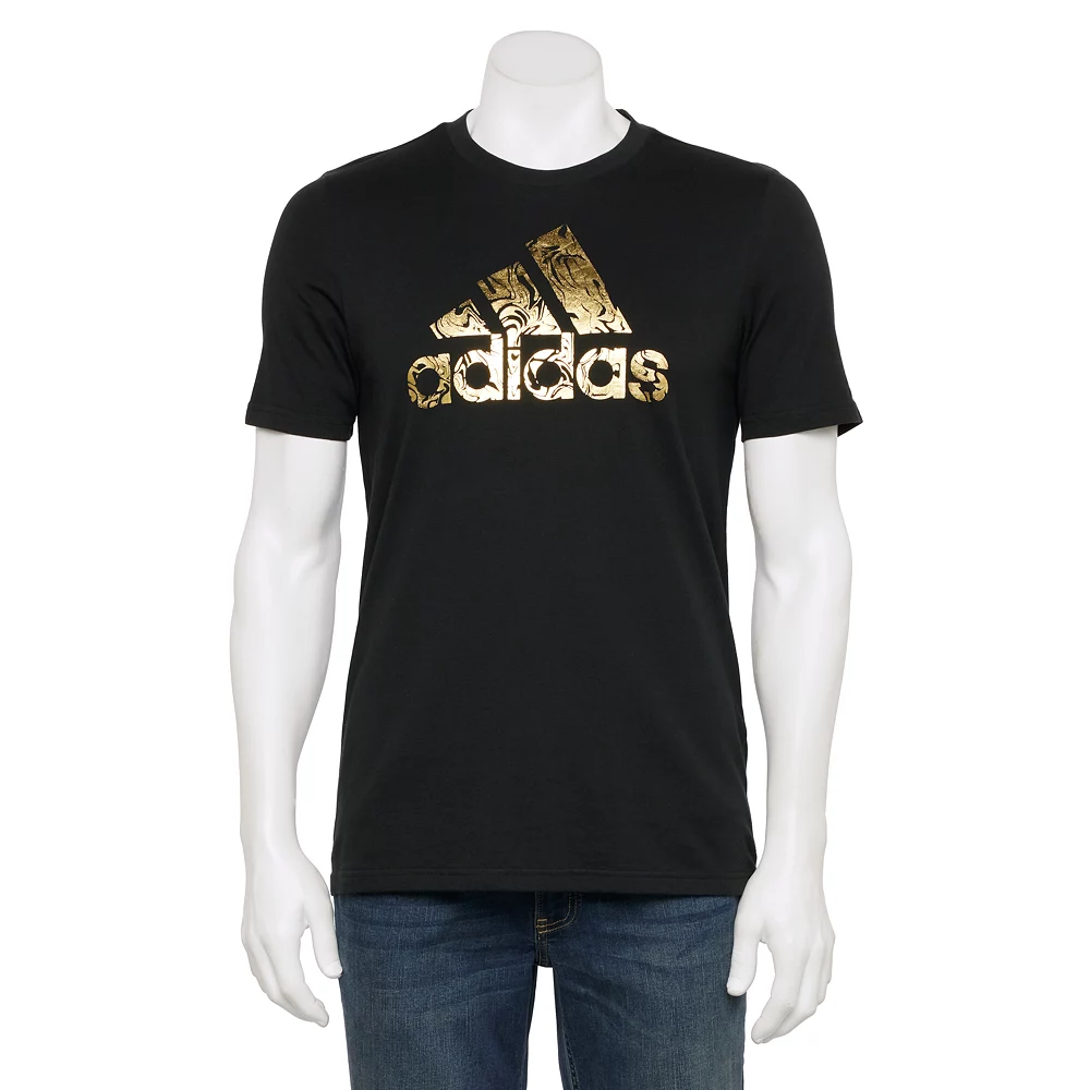 Men's adidas Foil Badge of Sport Tee 3 Men's adidas Foil Badge of Sport Tee