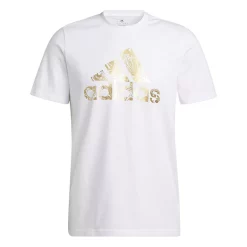 Men's adidas Foil Badge of Sport Tee 9 Men's adidas Foil Badge of Sport Tee -Workout Clothes Sales Store 5518474 White