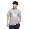 Big & Tall adidas Spaceship Boost Graphic Tee 2 Big & Tall adidas Spaceship Boost Graphic Tee -Workout Clothes Sales Store 5518627 Medium Gray Heather