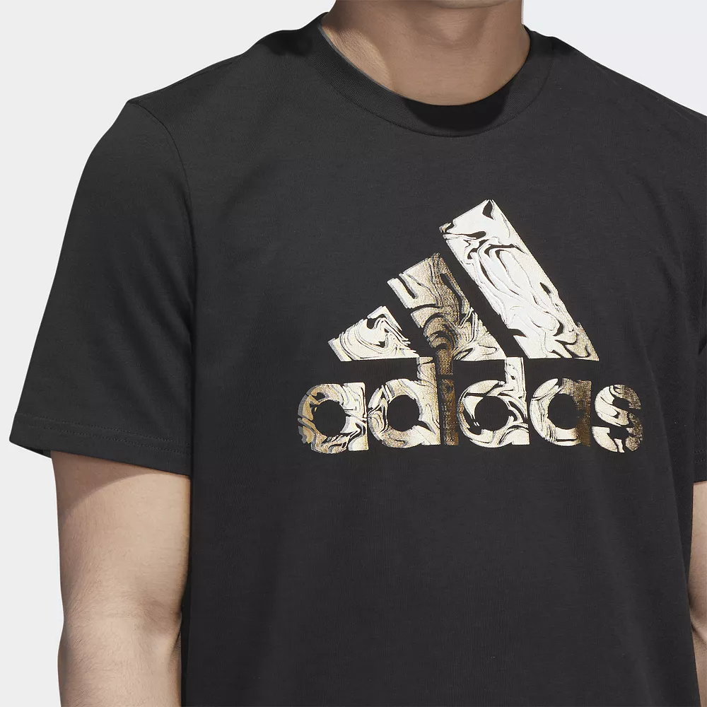 Big & Tall adidas Foil Badge of Sport Tee 6 Big & Tall adidas Foil Badge of Sport Tee - Image 4