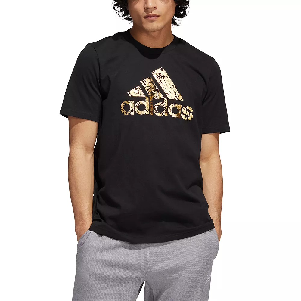 Big & Tall adidas Foil Badge of Sport Tee 8 Big & Tall adidas Foil Badge of Sport Tee - Image 6
