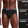 Men's Nike Dri-FIT Essential 3-pack Stretch Briefs -Workout Clothes Sales Store 5518788 Black