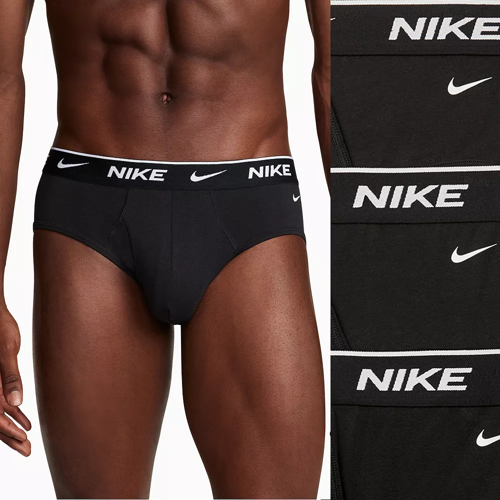 Men's Nike Dri-FIT Essential 3-pack Stretch Briefs 3 Men's Nike Dri-FIT Essential 3-pack Stretch Briefs