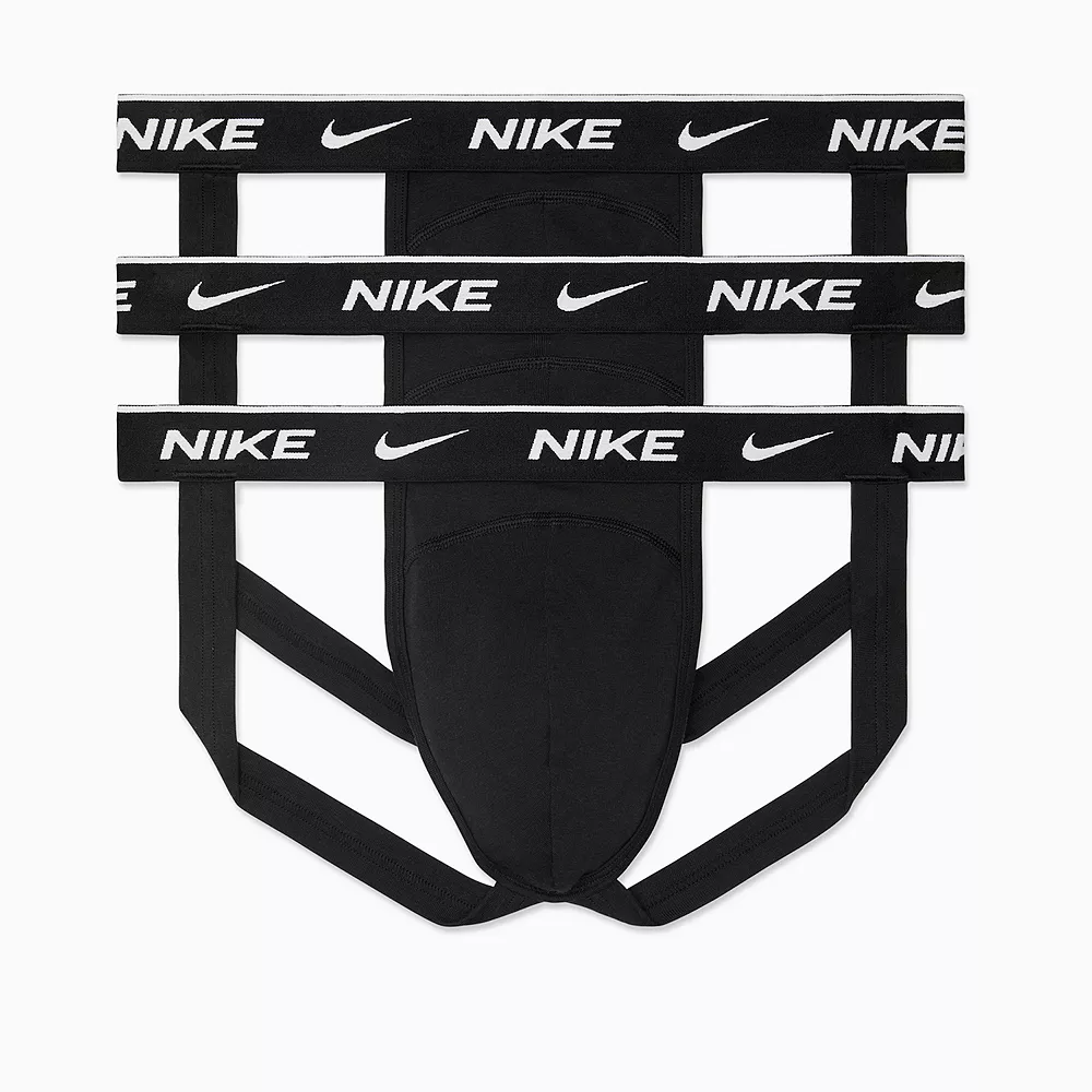 Men's Nike Dri-FIT Essential 3-pack Stretch Jockstraps 3 Men's Nike Dri-FIT Essential 3-pack Stretch Jockstraps