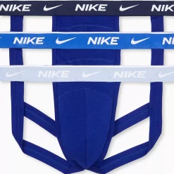 Men's Nike Dri-FIT Essential 3-pack Stretch Jockstraps 7 Men's Nike Dri-FIT Essential 3-pack Stretch Jockstraps -Workout Clothes Sales Store 5518814 Blue Mlt Cho