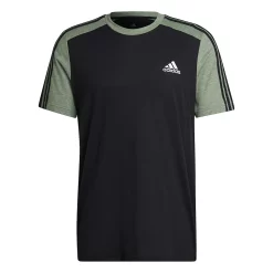 Men's adidas Essentials Mélange Tee -Workout Clothes Sales Store 5519399 ALT5