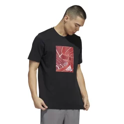 Men's adidas Track Framed Tee -Workout Clothes Sales Store 5519409 ALT2