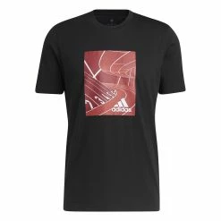 Men's adidas Track Framed Tee -Workout Clothes Sales Store 5519409 ALT5