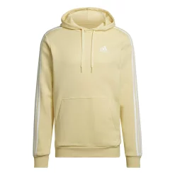 Big & Tall adidas Essential 3-Stripe Fleece Hoodie 13 Big & Tall adidas Essential 3-Stripe Fleece Hoodie -Workout Clothes Sales Store 5519578 ALT4
