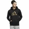 Men's adidas Liquid Foil Badge of Sport Graphic Fleece Hoodie