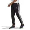 Big & Tall adidas Essentials 3-Stripe Fleece Pants -Workout Clothes Sales Store 5532963 Black