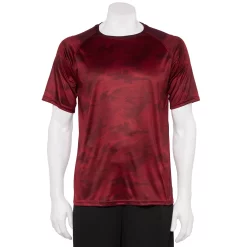 Men's Russell Athletic Camo Tee -Workout Clothes Sales Store 5534648 Maroon