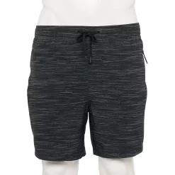 Men's Russell Athletic Ultimate 2-in-1 Stretch Woven Shorts 8 Men's Russell Athletic Ultimate 2-in-1 Stretch Woven Shorts -Workout Clothes Sales Store 5534653 Spacedye Black