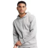 Men's Champion® Quilted Fleece Hoodie -Workout Clothes Sales Store 5537058 Oxford Gray