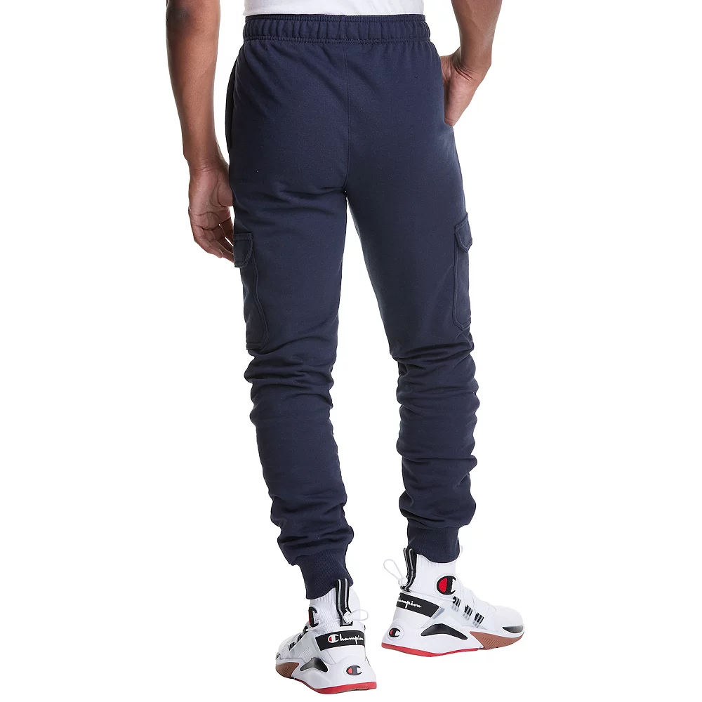Men's Champion® Powerblend Fleece Cargo Joggers 9 Men's Champion® Powerblend Fleece Cargo Joggers - Image 7
