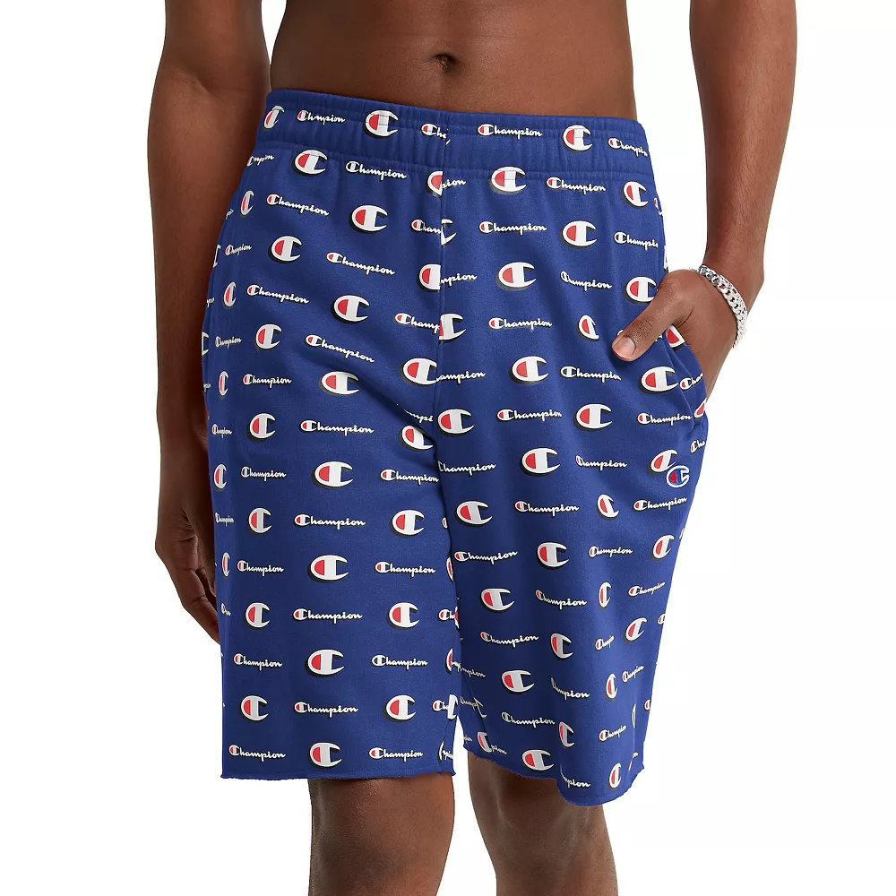 Men's Champion® 10-Inch Powerblend Fleece Shorts 4 Men's Champion® 10-Inch Powerblend Fleece Shorts - Image 2