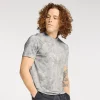 Men's FLX Dynamic Comfort Tee -Workout Clothes Sales Store 5539474 Gray Marble