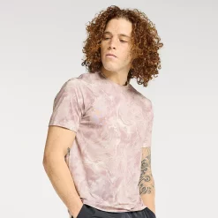 Men's FLX Dynamic Comfort Tee -Workout Clothes Sales Store 5539474 Lavendar Marble