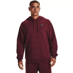 Men's Under Armour Rival Fleece Hoodie -Workout Clothes Sales Store 5546204 Chestnut Red
