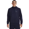 Men's Under Armour Big Logo Fleece Hoodie 1 Men's Under Armour Big Logo Fleece Hoodie -Workout Clothes Sales Store 5552402 Midnight Navy