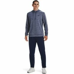 Men's Under Armour Twist Fleece Hoodie -Workout Clothes Sales Store 5552403 ALT2