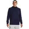 Men's Under Armour Twist Fleece Hoodie -Workout Clothes Sales Store 5552403 Midnight Navy