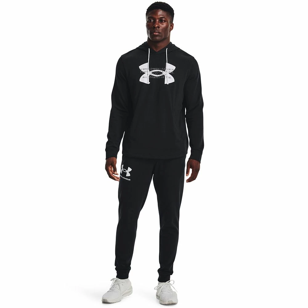 Men's Under Armour Rival Terry Logo Hoodie 7 Men's Under Armour Rival Terry Logo Hoodie - Image 5