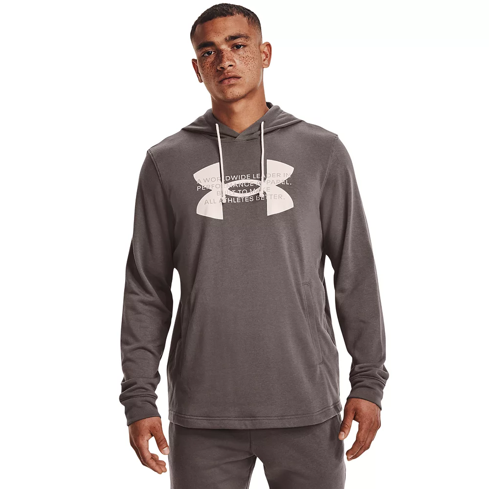 Men's Under Armour Rival Terry Logo Hoodie 4 Men's Under Armour Rival Terry Logo Hoodie - Image 2