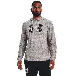 Men's Under Armour Rival Terry Logo Hoodie 12 Men's Under Armour Rival Terry Logo Hoodie -Workout Clothes Sales Store 5552525 Onyx White