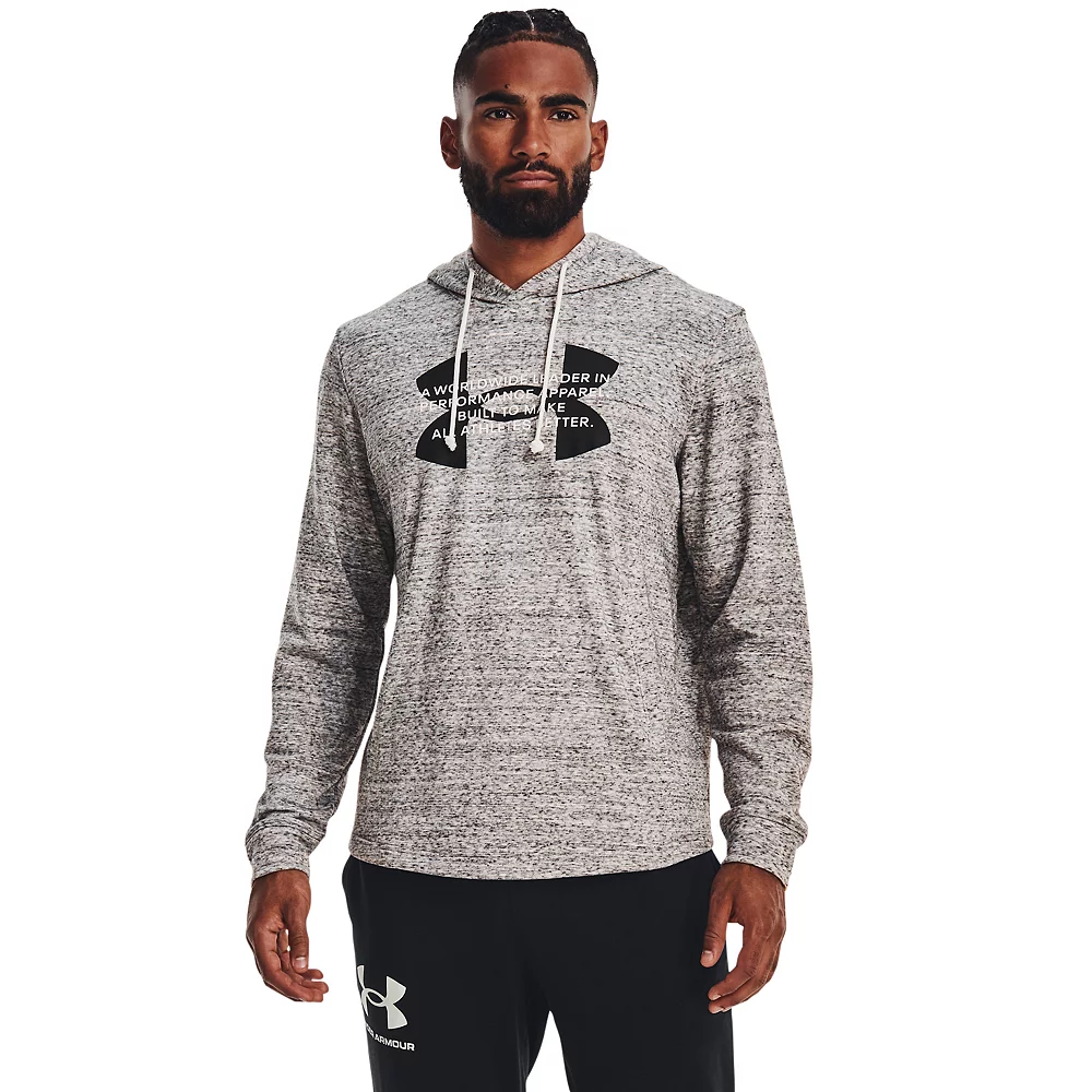 Men's Under Armour Rival Terry Logo Hoodie 5 Men's Under Armour Rival Terry Logo Hoodie - Image 3