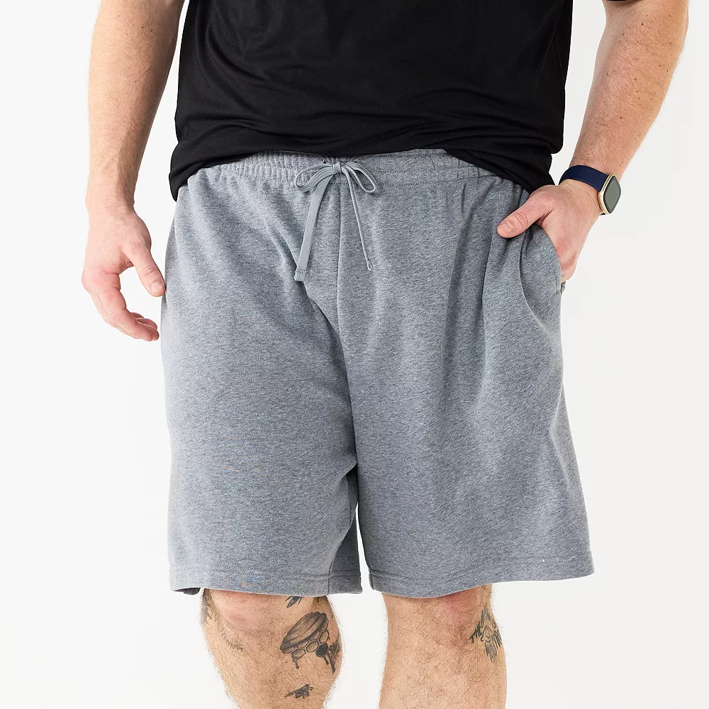 Big & Tall Tek Gear® French-Terry Fleece Shorts 3 Big & Tall Tek Gear® French-Terry Fleece Shorts