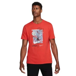 Men's Nike Dri-FIT Wild Clash Training Tee -Workout Clothes Sales Store 5557340 Light Crimson