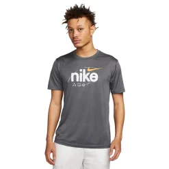 Men's Nike Dri-FIT Wild Clash Training Tee -Workout Clothes Sales Store 5557345 Iron Grey