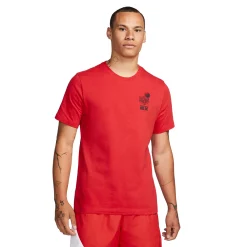 Men's Nike Dri-FIT Seasonal Basketball Tee -Workout Clothes Sales Store 5557350 University Red