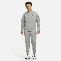 Men's Nike Therma-FIT Fitness Bomber Jacket -Workout Clothes Sales Store 5557438 ALT2