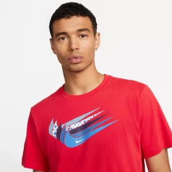 Big & Tall Nike Swoosh Graphic Tee 15 Big & Tall Nike Swoosh Graphic Tee -Workout Clothes Sales Store 5561101 ALT3