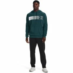 Big & Tall Under Armour Rival Fleece Graphic Hoodie -Workout Clothes Sales Store 5564228 ALT2