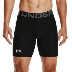 Big & Tall Under Armour HeatGear® Compression Base Layer Shorts -Workout Clothes Sales Store 5564245 Black