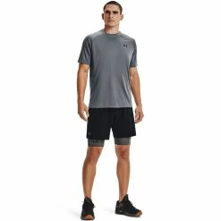 Big & Tall Under Armour HeatGear® Compression Base Layer Shorts -Workout Clothes Sales Store 5564247 ALT2