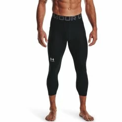 Big & Tall Under Armour HeatGear® Armour Cropped Leggings 16 Big & Tall Under Armour HeatGear® Armour Cropped Leggings -Workout Clothes Sales Store 5564248 Black