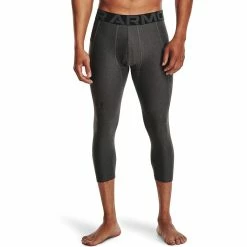 Big & Tall Under Armour HeatGear® Armour Cropped Leggings 13 Big & Tall Under Armour HeatGear® Armour Cropped Leggings -Workout Clothes Sales Store 5564248 Carbon Heather