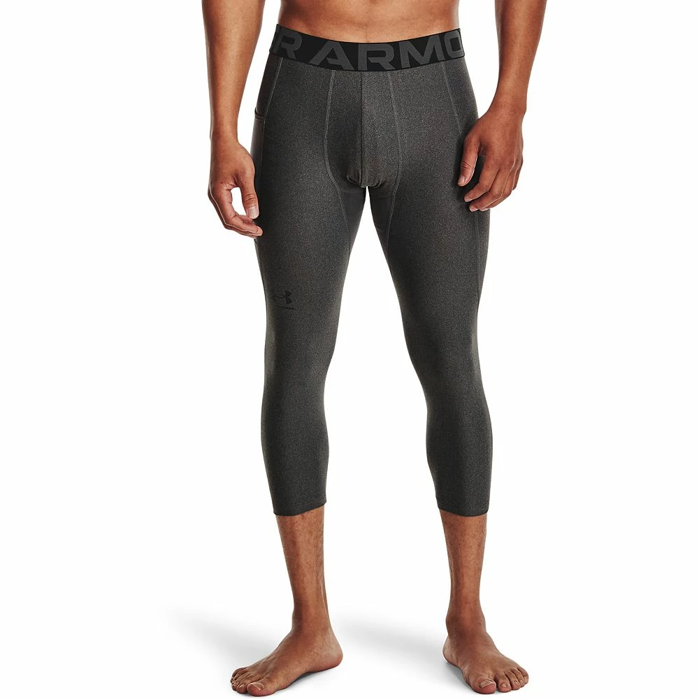 Big & Tall Under Armour HeatGear® Armour Cropped Leggings 4 Big & Tall Under Armour HeatGear® Armour Cropped Leggings - Image 2