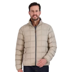 Men's ZeroXposur Luke Box Quilted Puffer Jacket -Workout Clothes Sales Store 5570834 Oak