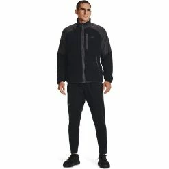 Men's Under Armour UA Legacy Sherpa Full-Zip Jacket -Workout Clothes Sales Store 5572982 ALT2
