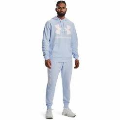 Big & Tall Under Armour Rival Fleece Joggers -Workout Clothes Sales Store 5582619 ALT2