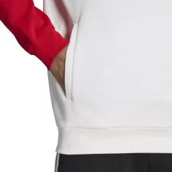 Men's adidas Quarter-Zip Hooded Track Top -Workout Clothes Sales Store 5593299 ALT4